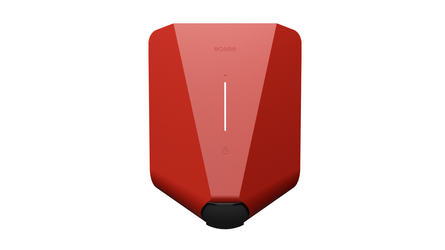 Latausaseman lisätarvike Easee vaihtokansi punainen