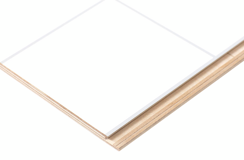 Sisustuslevy Fibo 3091-F00 HG Denver valkoinen 2,88m²