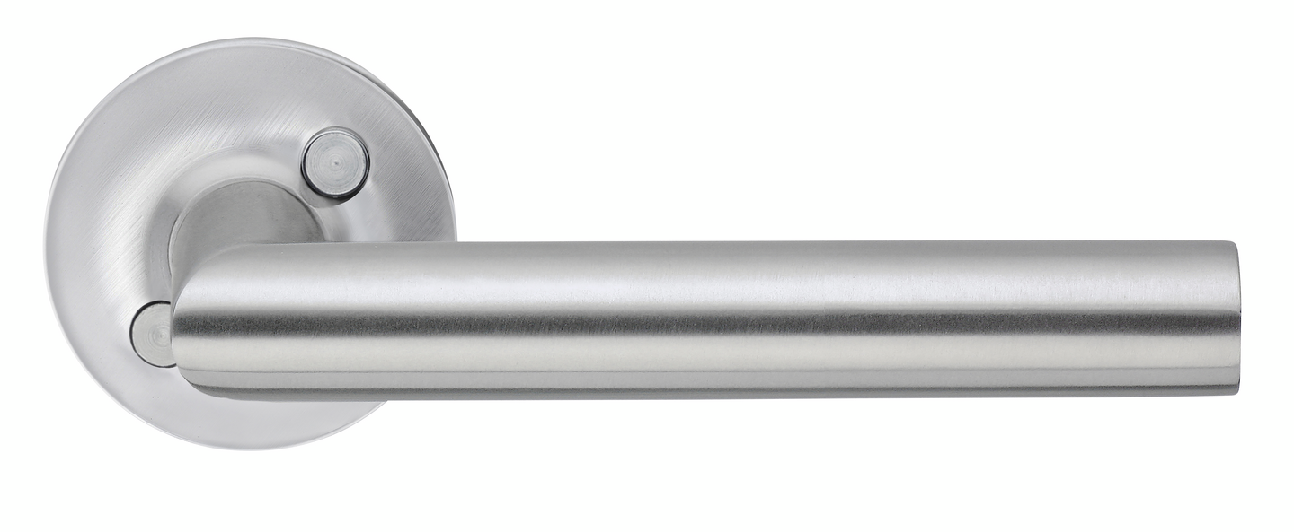 Ulko-ovenpainike Beslagsboden Design B177N harjattu ruostumaton teräs