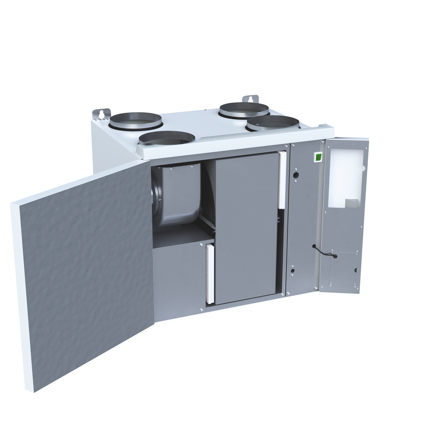 LTO-laite Enervent Salla eWind E oikea