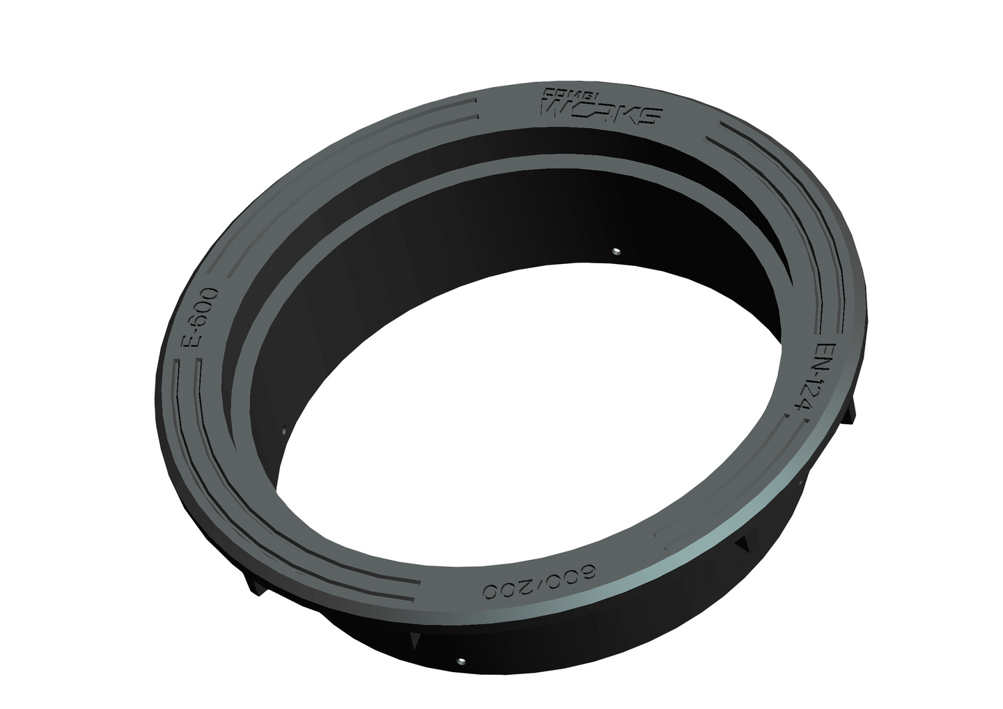 Kehys kelluva + sv-kansi Combiworks 600/40 ke+sv E600