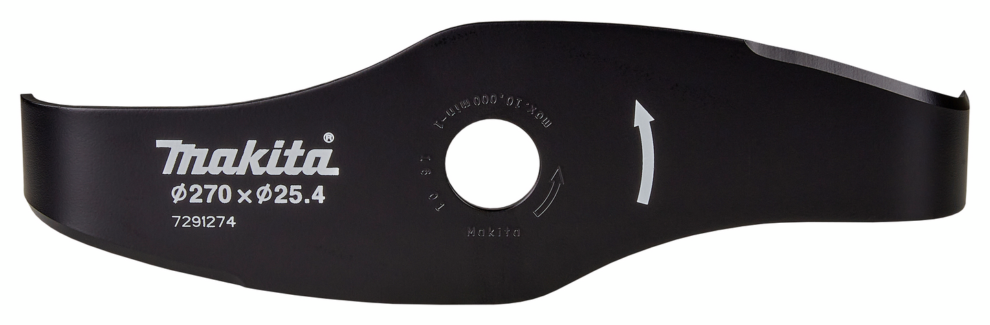 Silppuava ruohoraivurinterä Makita 270x25,4mm