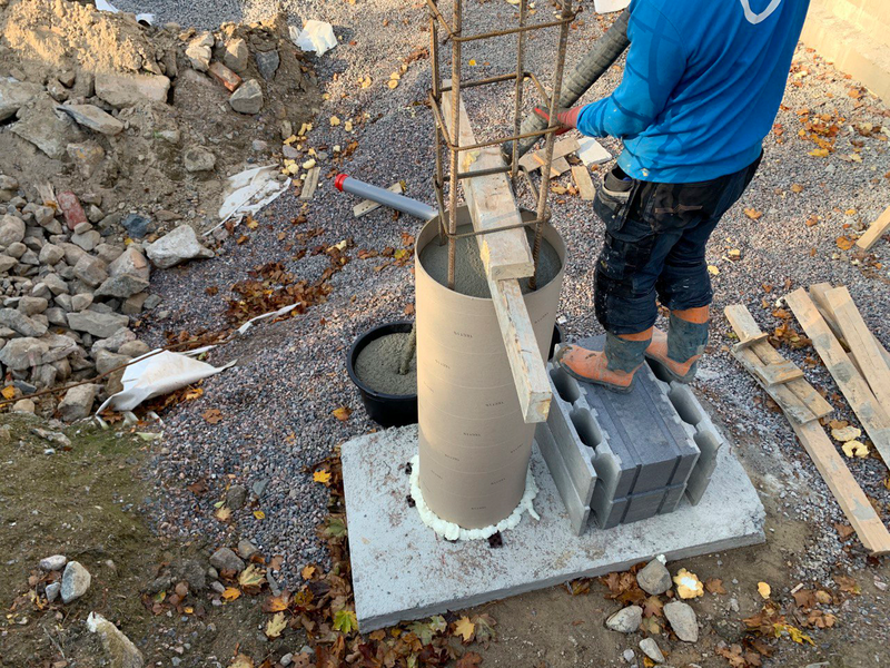 Pilarimuotti kartonki 1000x300x5mm