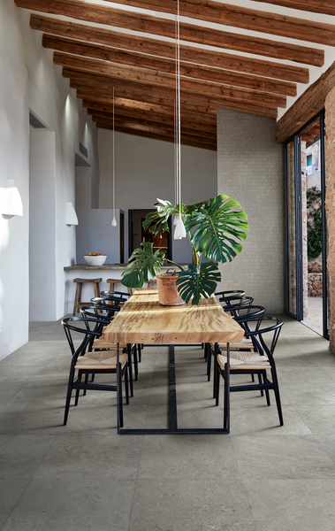 Lattialaatta Cello Uniche 60x60 harmaa RT 1,08m²