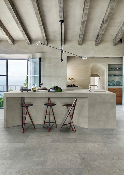 Lattialaatta Cello Uniche 60x60 harmaa RT 1,08m²