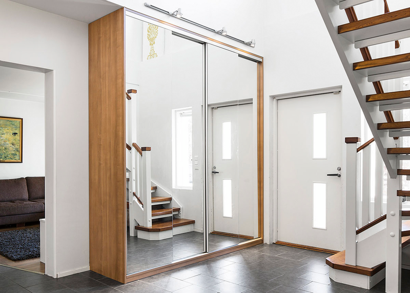 Liukuovikomero Inaria Flex 1800x2300x600mm grafiitti