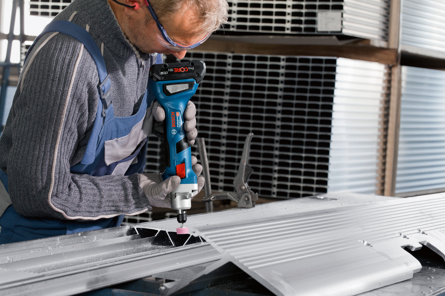 Akkusuorahiomakone Bosch GGS 18V-20 Solo