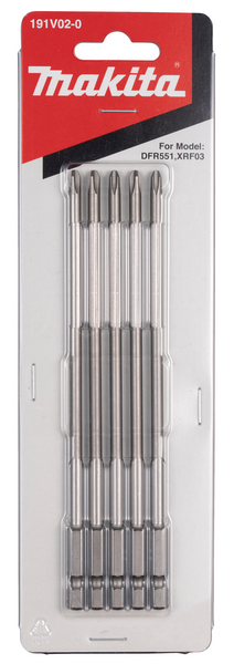 Ruuvauskärki Makita 155mm PH2 5kpl