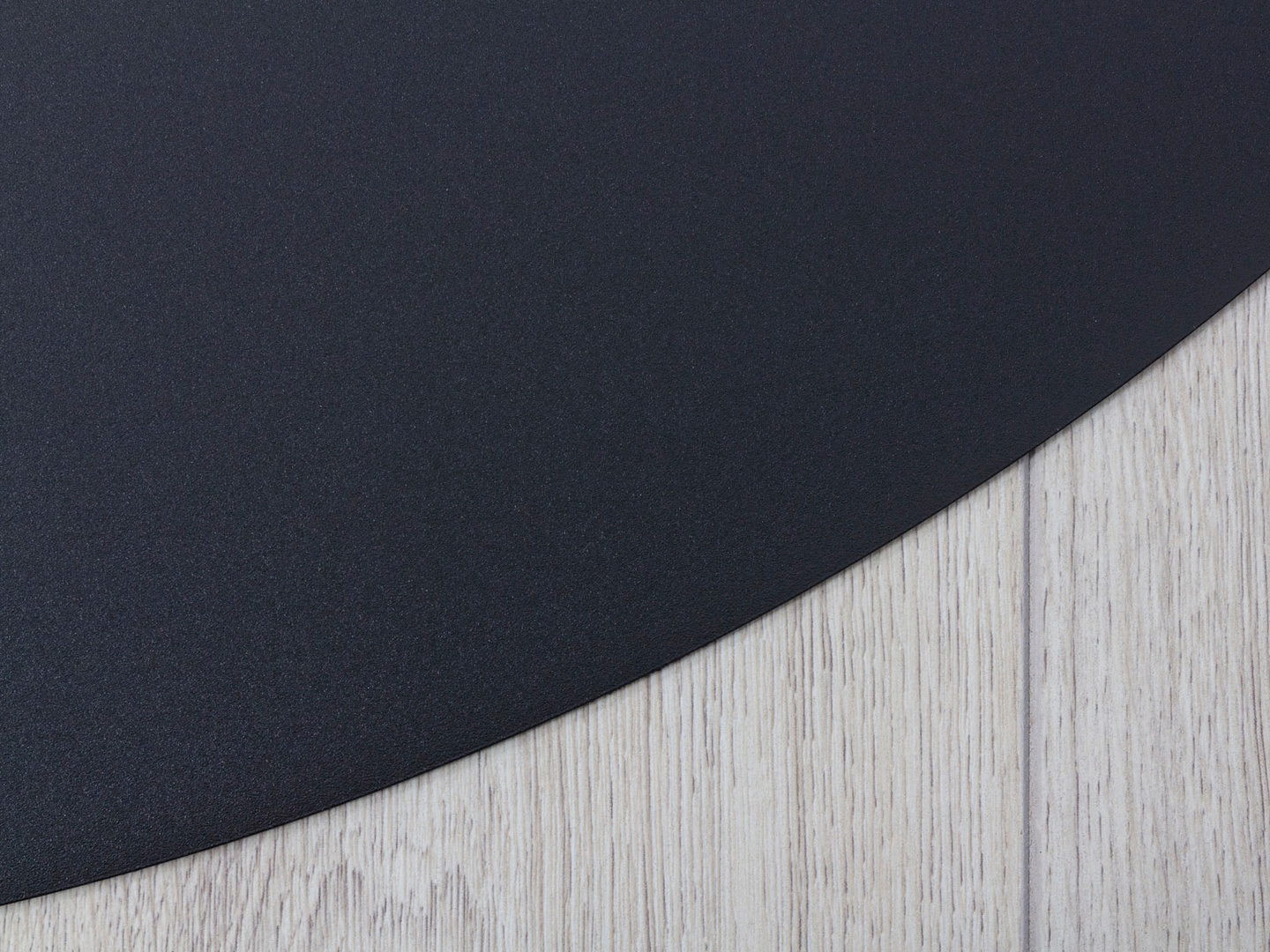 Suoja-alusta Pisara 1100x1100mm mattamusta teräs