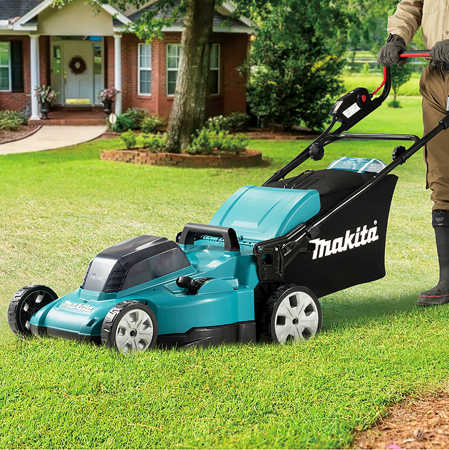 Ruohonleikkuri Makita DLM480Z 2x18V runko