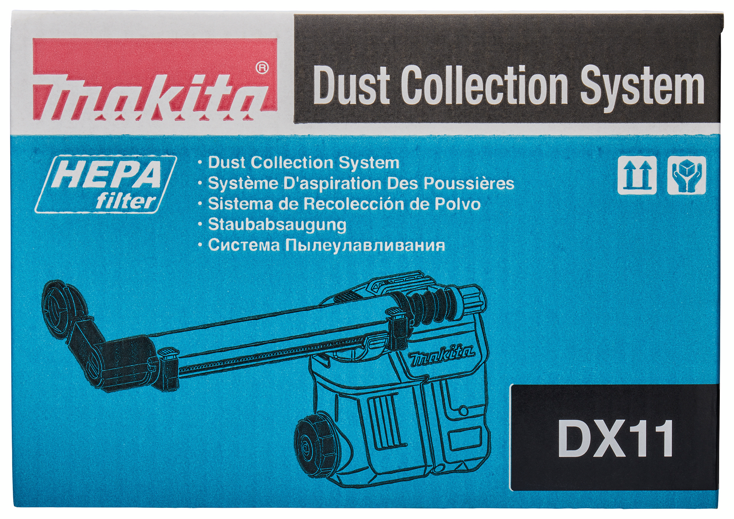 Pölynimulisälaite Makita DX11 poravasaralle HR3012FC HR009G