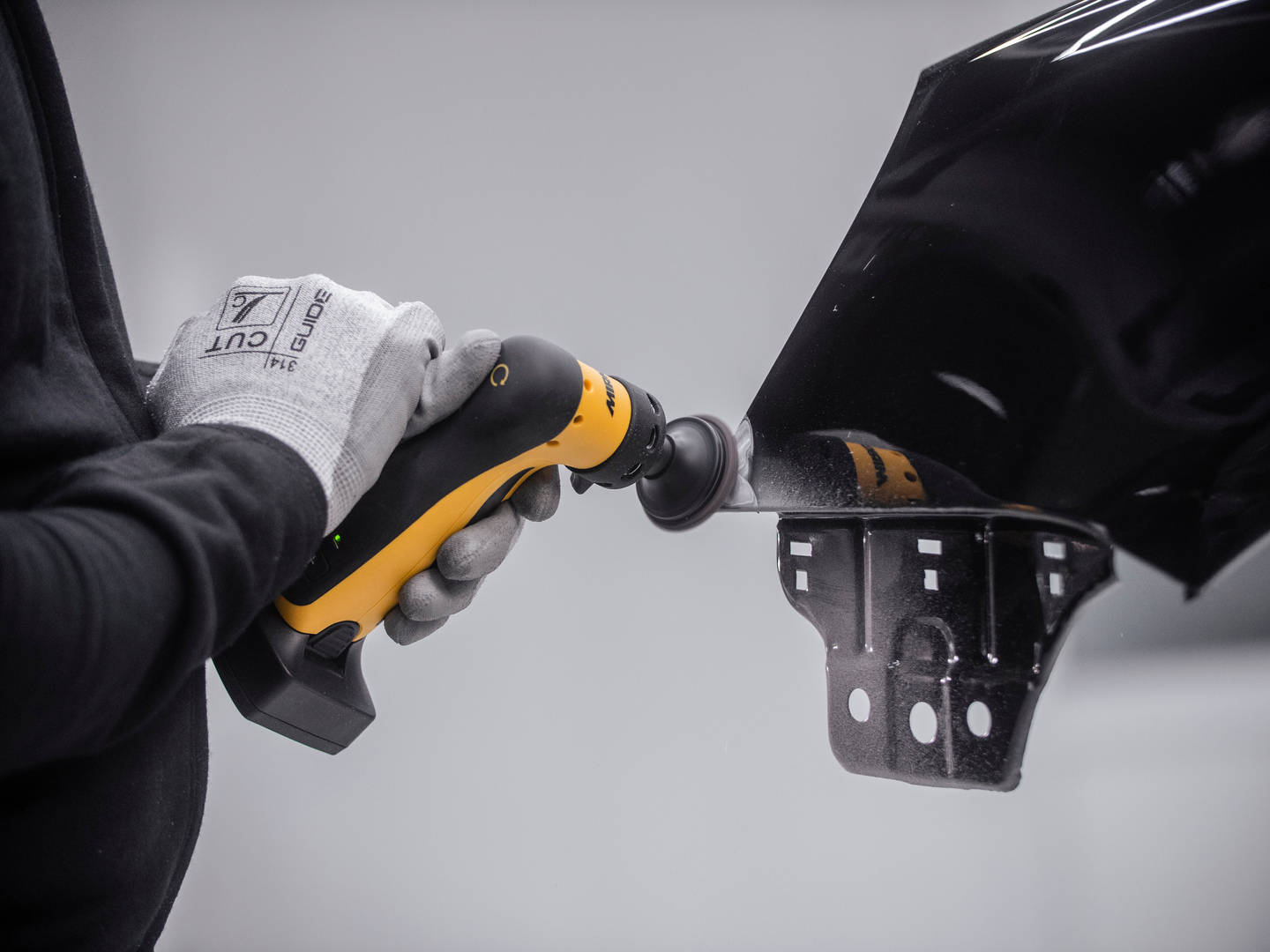 Akkuhiomakone Mirka Angos 55mm 11,1V 2x5,0Ah