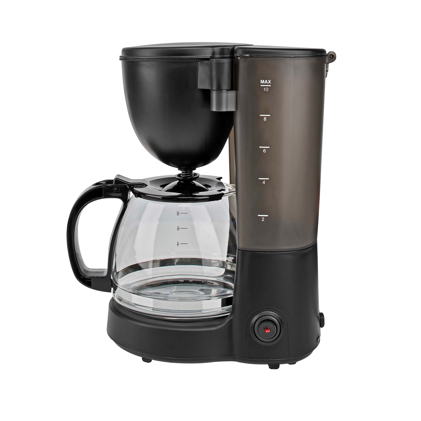 Kahvinkeitin Nedis 1,25l 10 kuppia musta