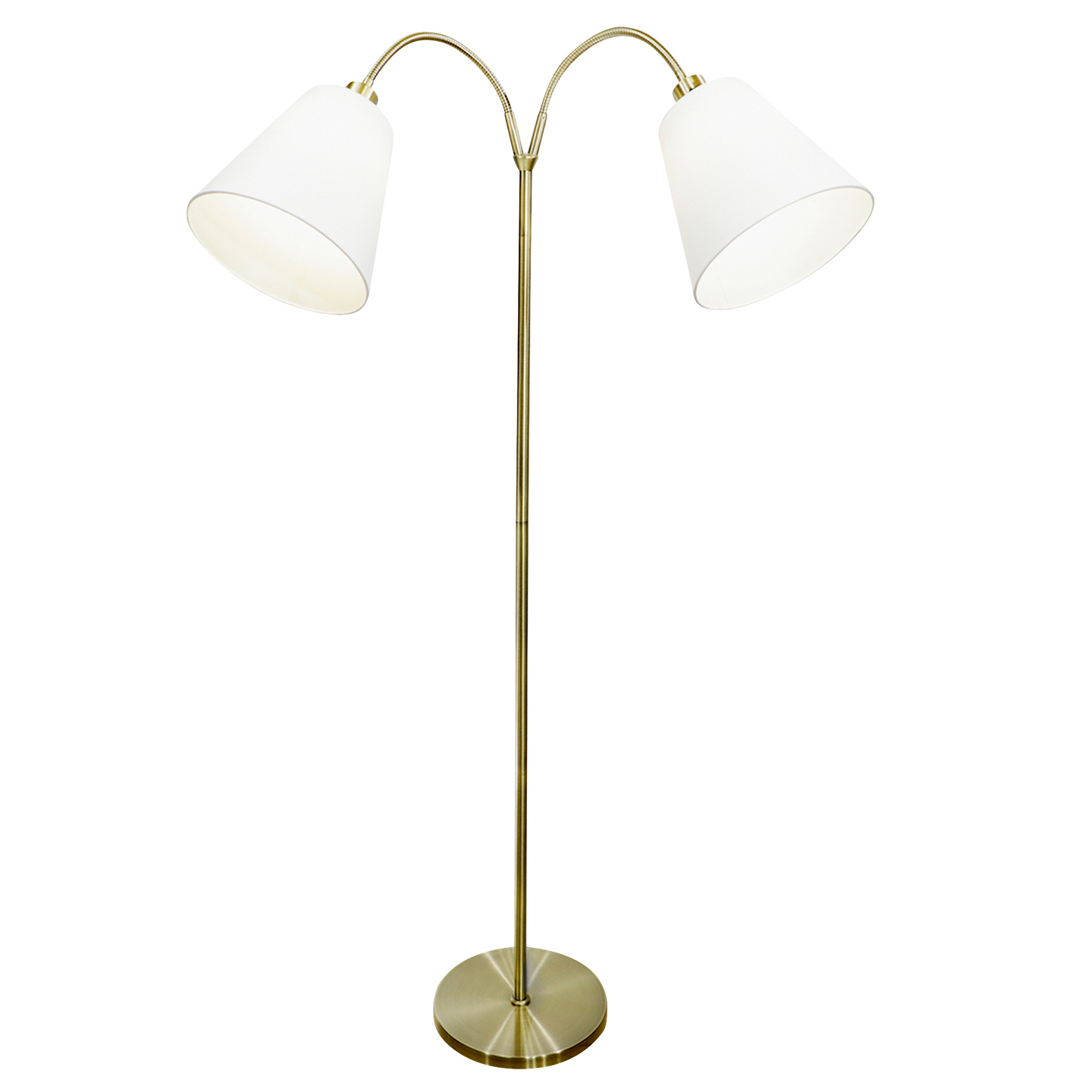 Lattiavalaisin Sessak Cleo 2-osainen antiikkimessinki