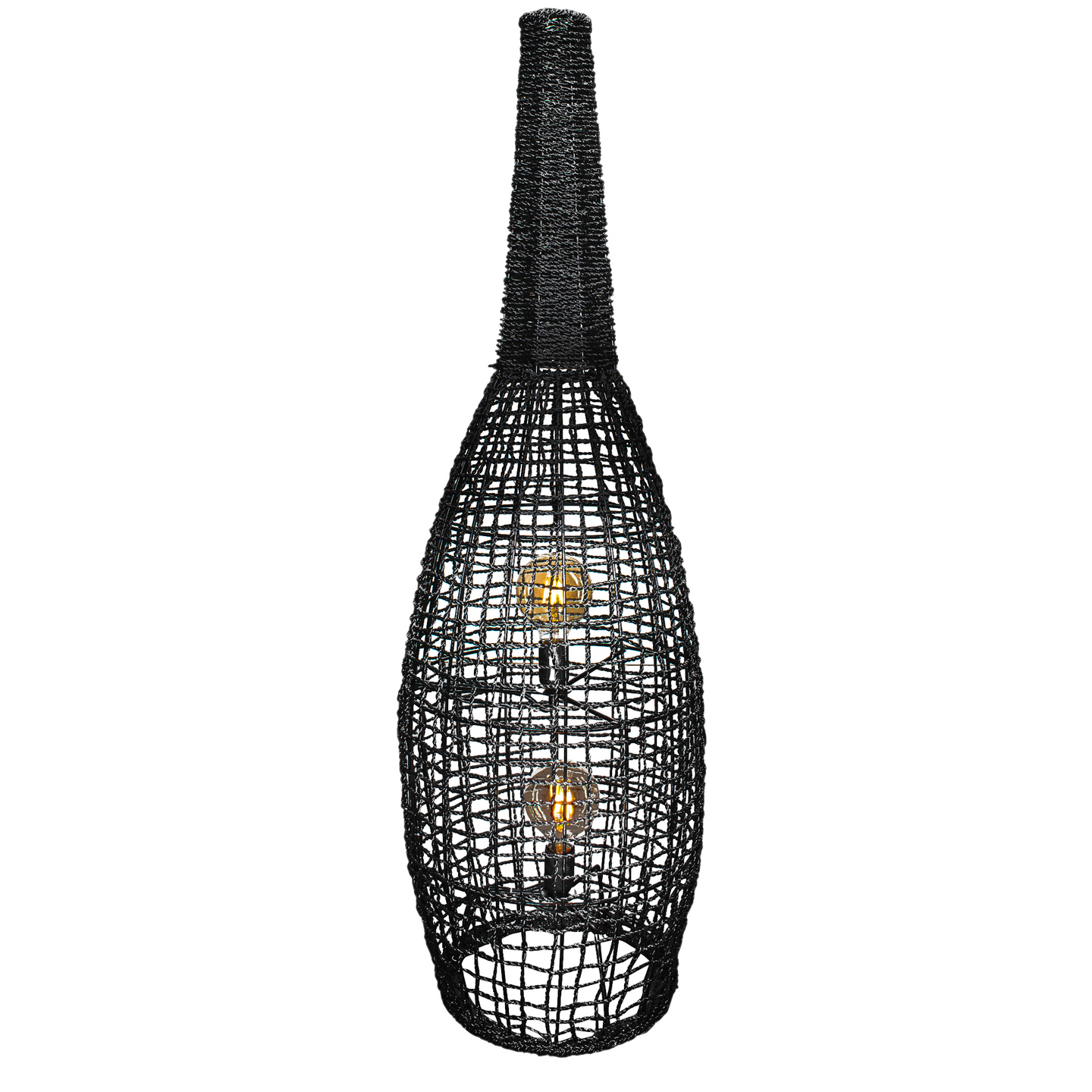 Lattiavalaisin By Rydéns Seagrass musta