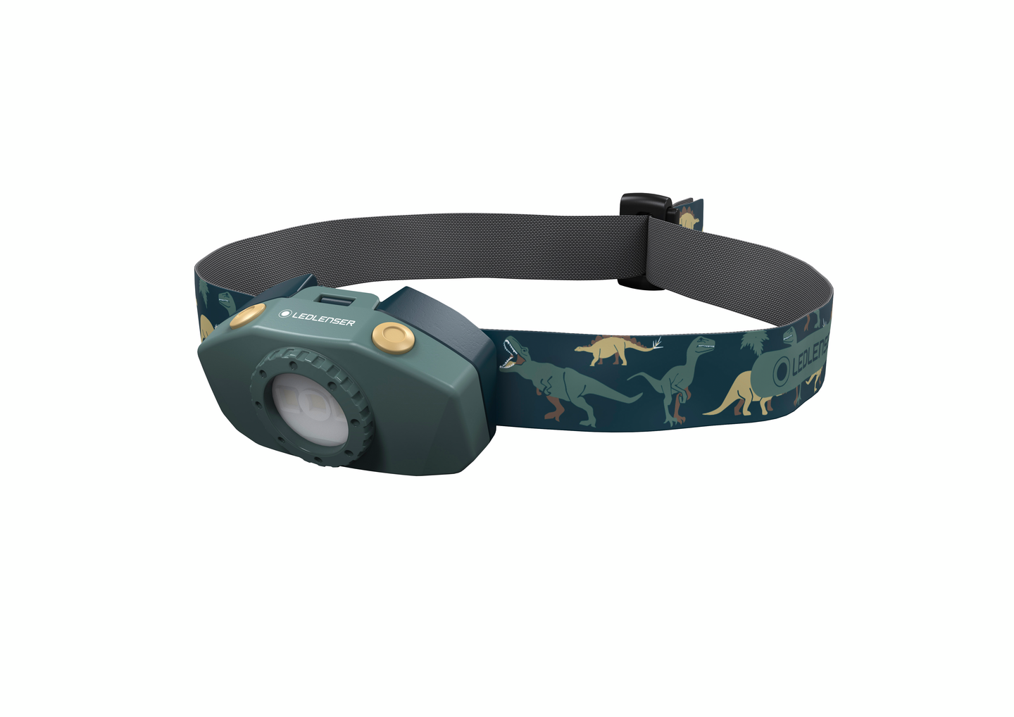Otsalamppu Ledlenser Kidled2 vihreä 40lm paristokäyttöinen