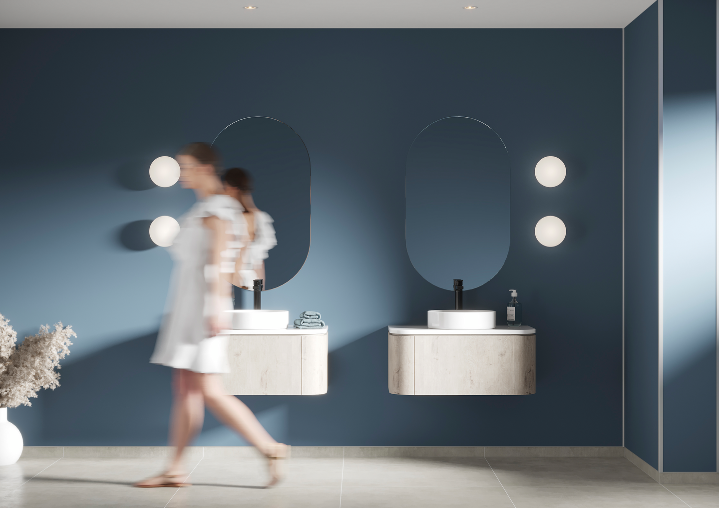 Sisustuslevy Fibo 6274-L00 EM Dusty Blue 60x302cm