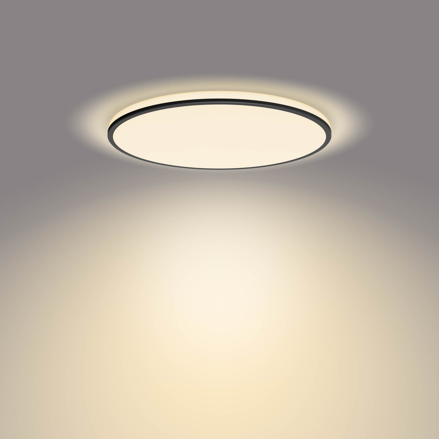 Kattovalaisin Philips Ozziet musta 22W 2700K