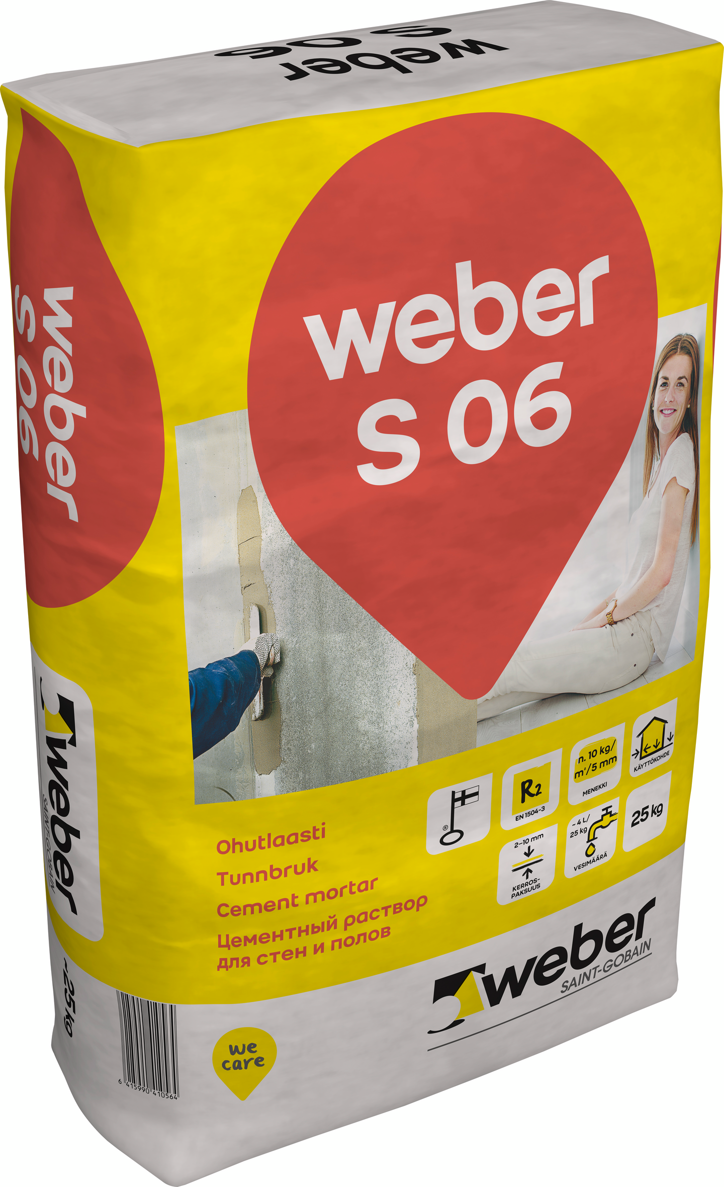Ohutlaasti Weber S 06 25kg
