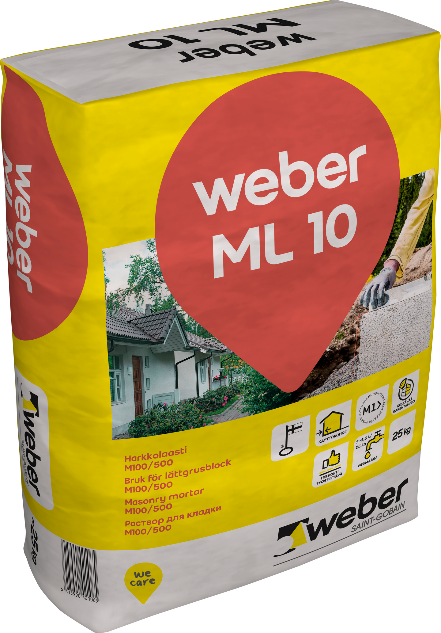 Harkkolaasti Weber ML 10 M100/500 10 25kg