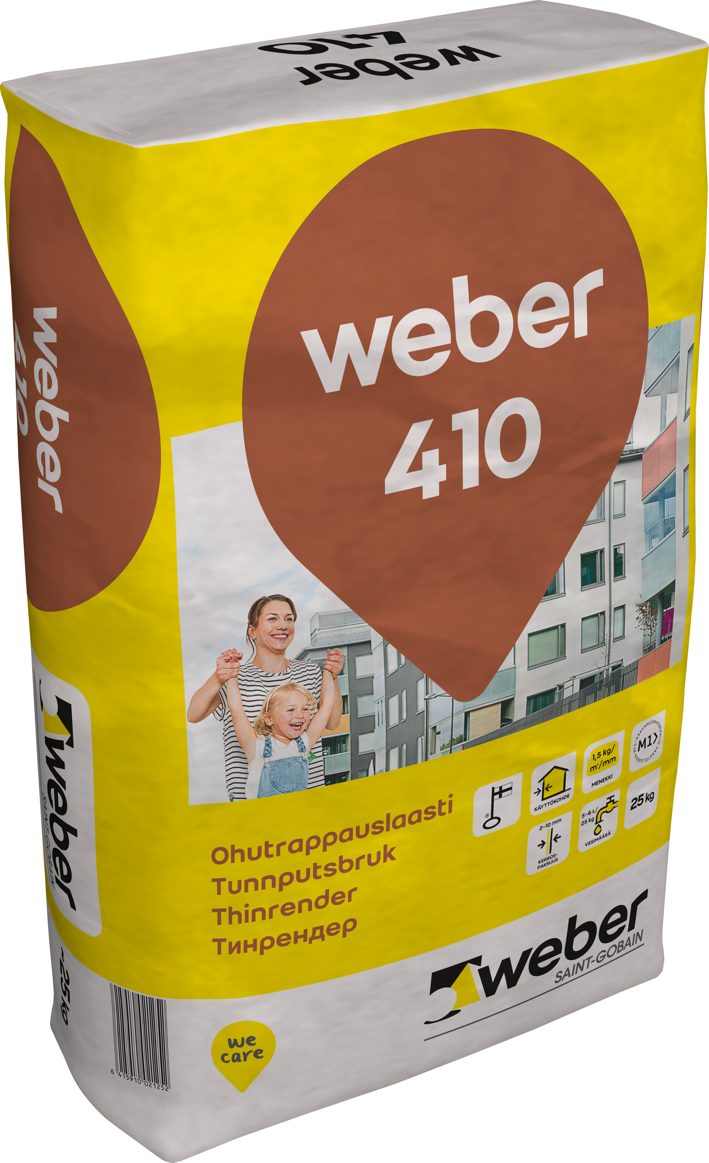 Ohutrappauslaasti Weber 410 25kg