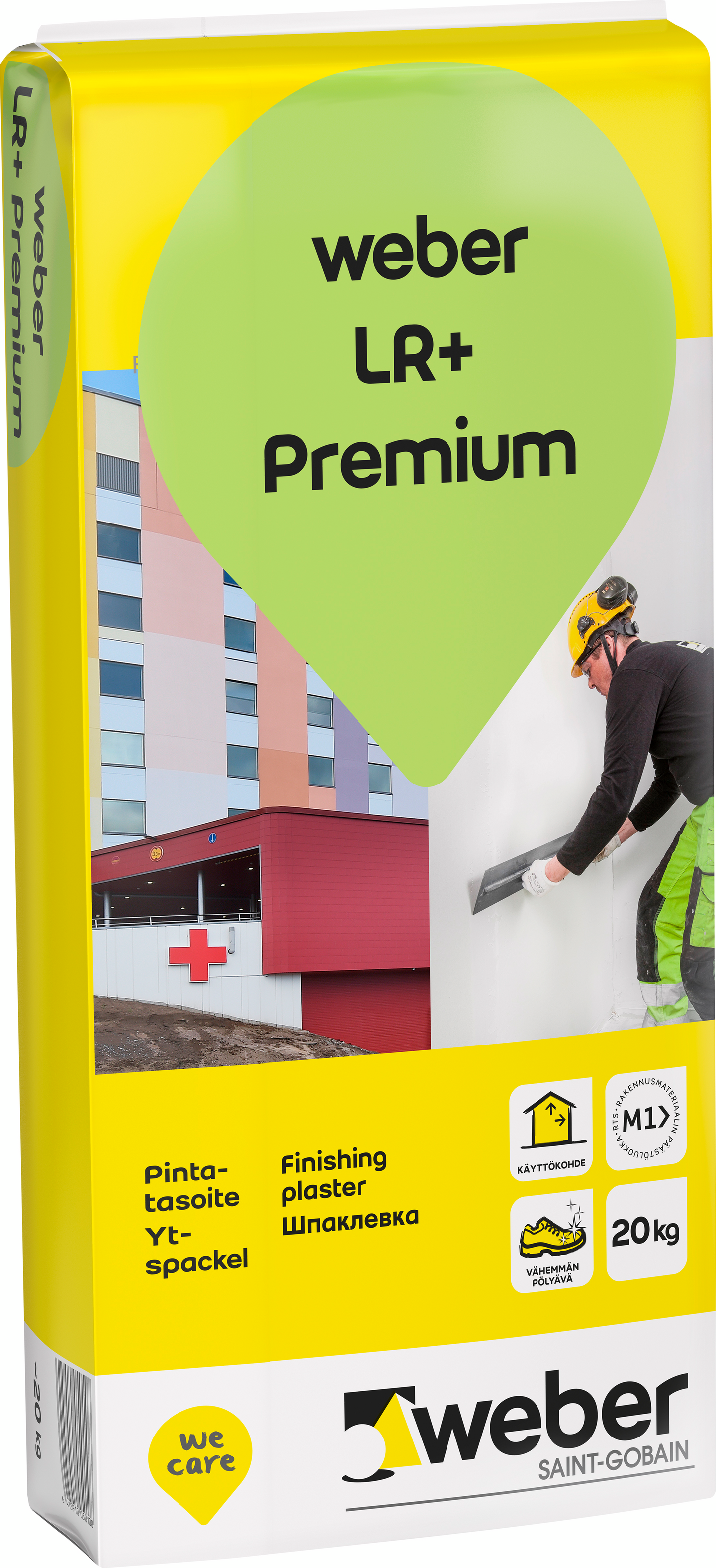 Pintatasoite Weber LR+ Premium 20kg