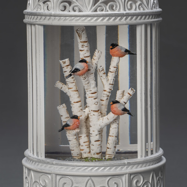 LYKTA KONSTSMIDE FÅGLAR VATTENFYLLD B/O, 4284-200