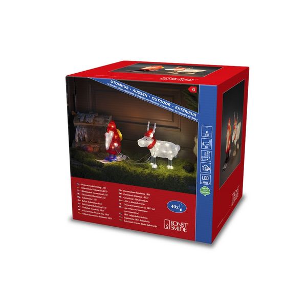 TOMTE KONSTSMIDE MED REN AKRYL