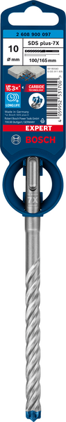 Poravasaranterä Bosch Expert SDS plus-7X 10x100x165mm