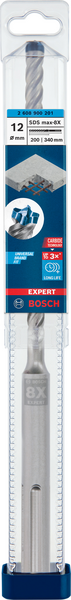Poravasaranterä Bosch EXPERT SDS max-8X, 12 x 200 x 340 mm