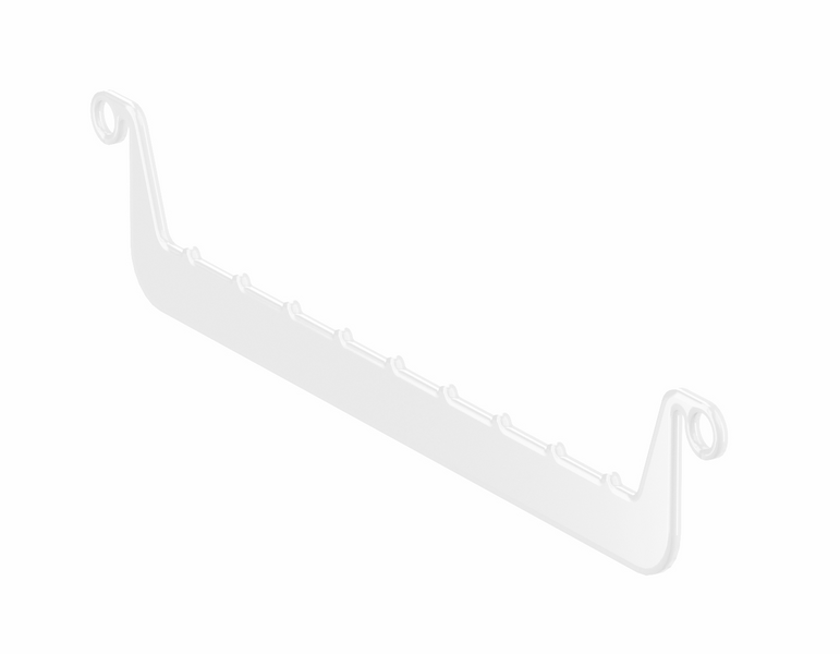 Vaateripustin Sovella 40cm valkoinen pituussuuntainen 859840