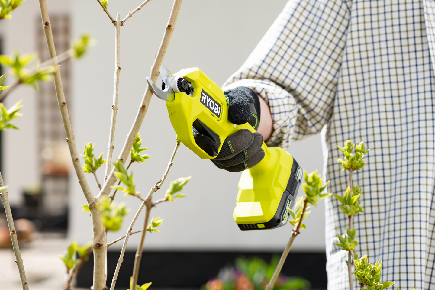 Akkuoksasakset Ryobi RY18SCA-0 18V ONE+ runko