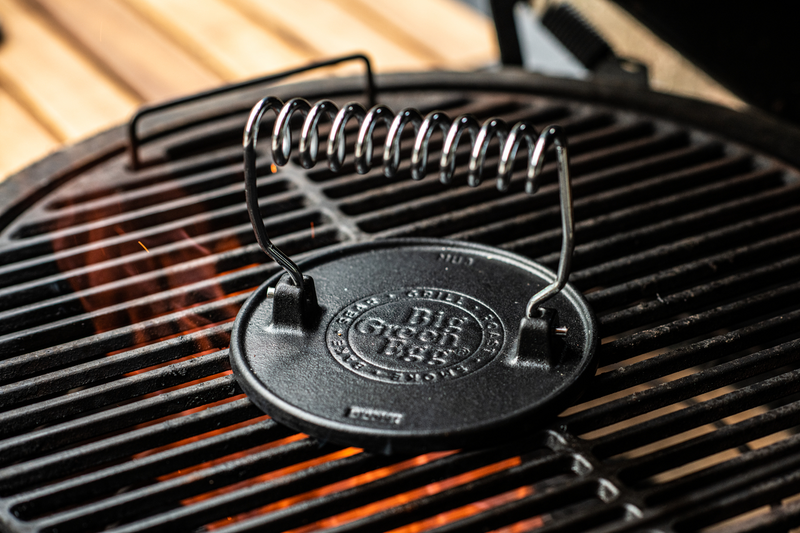 Pihviprässi valurautainen Big Green Egg
