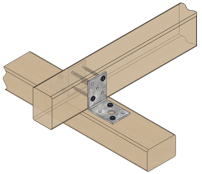 Kulmalevy Paslode 50x50x2,5x35mm S35 211051