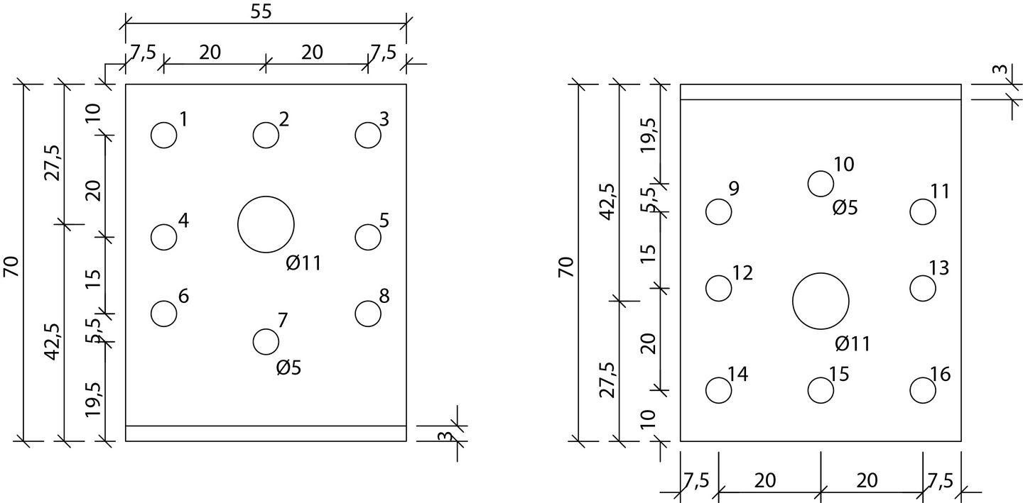 Kulmalevy Paslode 70x70x3x55mm V9 210778