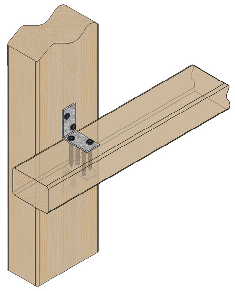 Kulmalevy Paslode 40x40x2,0x25mm 211390