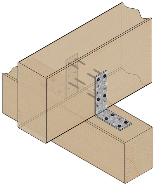 Kulmalevy Paslode 120x90x3,0x40mm V4 211062