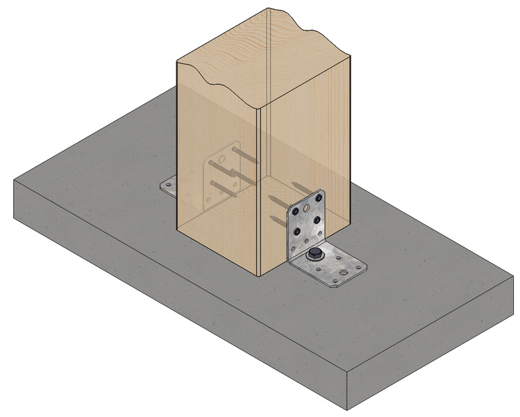 Kulmalevy Paslode 70x70x2,0x55mm V6 210910