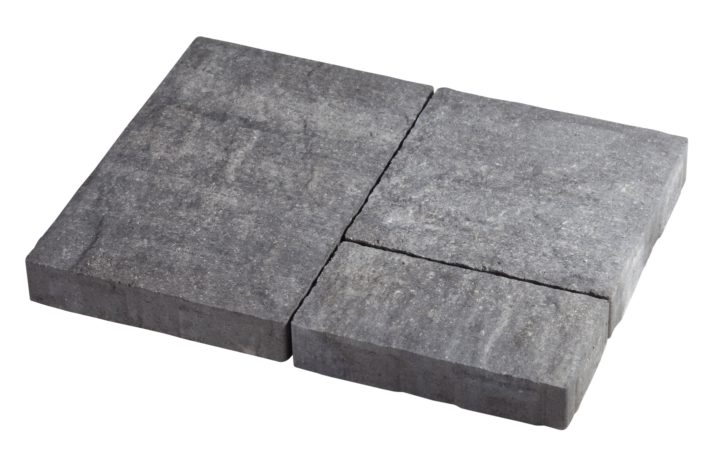 Pihakivisarja Lakka Loimukivet 60mm mustavalkoinen 3 eri kokoa lava 9,5m²