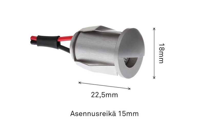 Sisustusvalaisin Saas Highline Step 6x3W 4000K alumiini