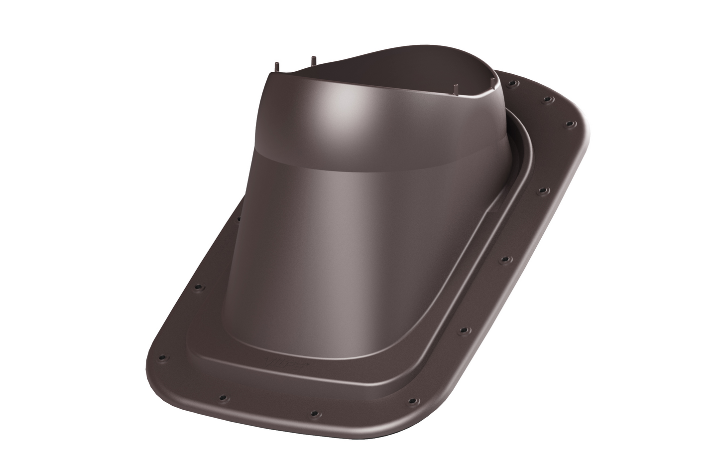 Kattolevy VILPE Classic vino läpivienti ruskea