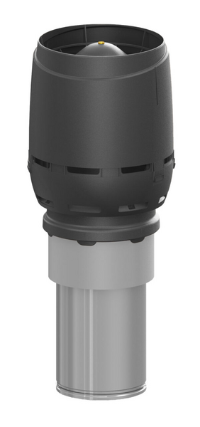 Ilmanvaihdon poisto Vilpe Flow 250C/IS/400 kartio musta