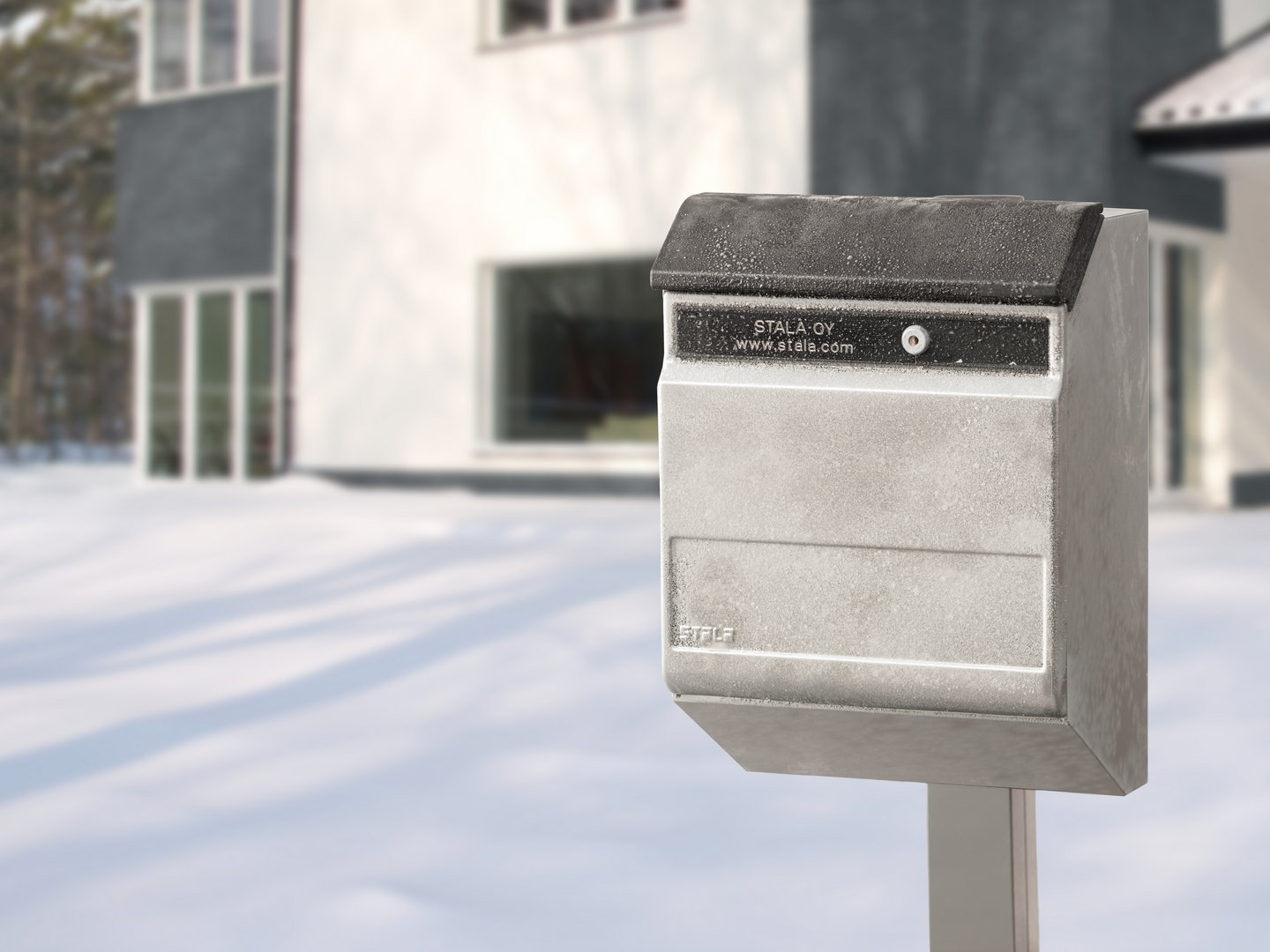 Postilaatikko Stala PL-3 ruostumaton