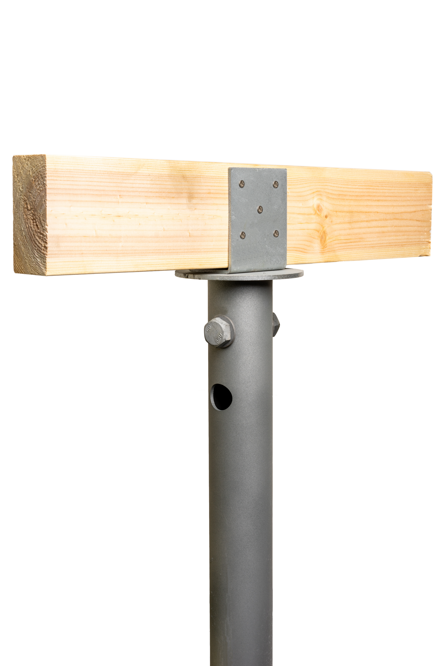 Ruuvipaalun U-kenkä 50mm vaakajuoksulle