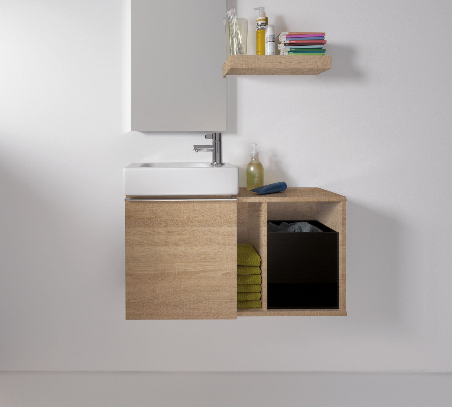 Pesuallas Geberit iCon L38 S28cm hanareikä oikea