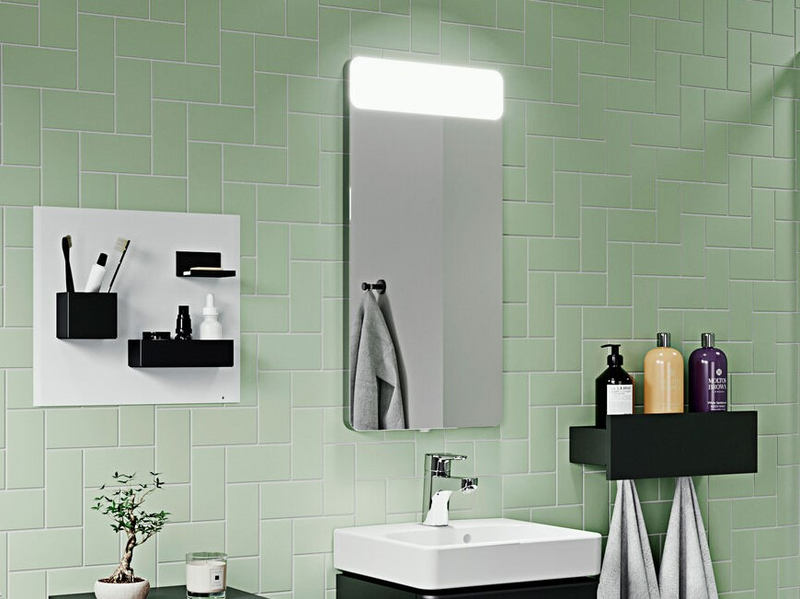 Tasopeili Geberit Option valolla L40 K80cm led