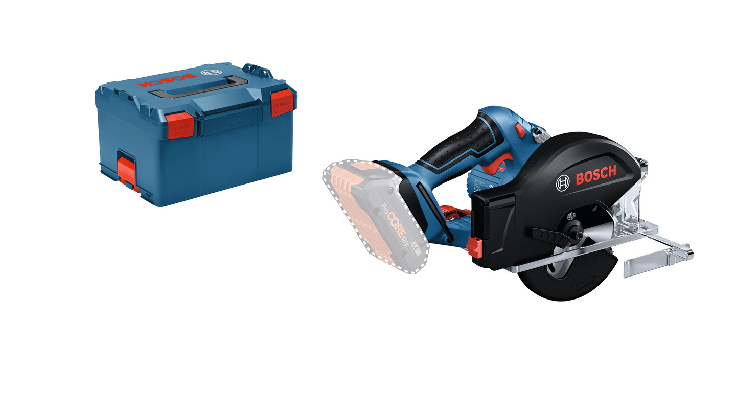 Akkumetallipyörösaha Bosch GKM 18V-50 Solo L-Boxx