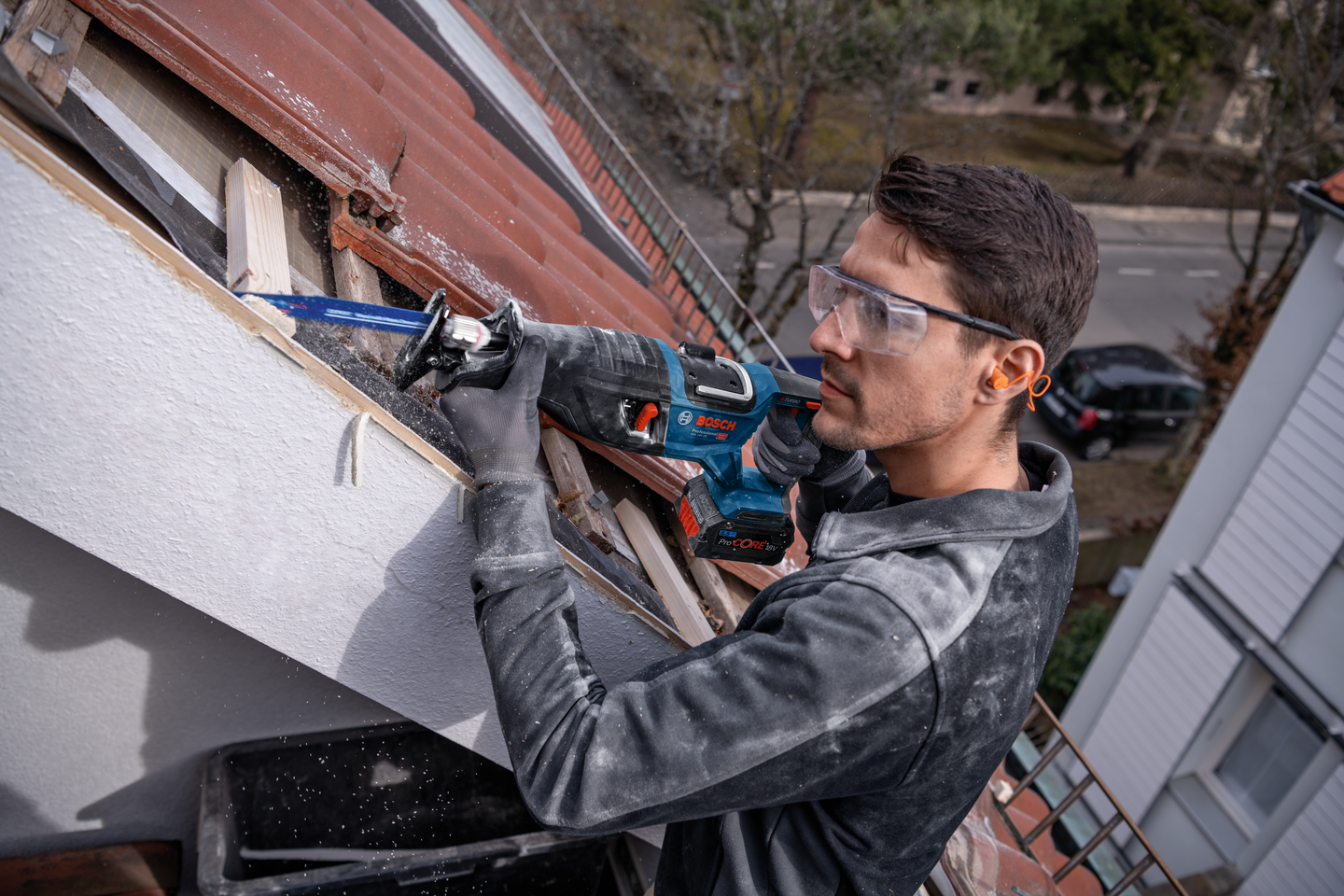 Akkupuukkosaha Bosch GSA 18V-28 Solo L-Boxx