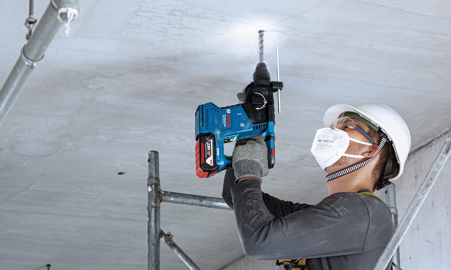 Akkuporavasara Bosch GBH 18V-24 C Solo L-Boxx 238