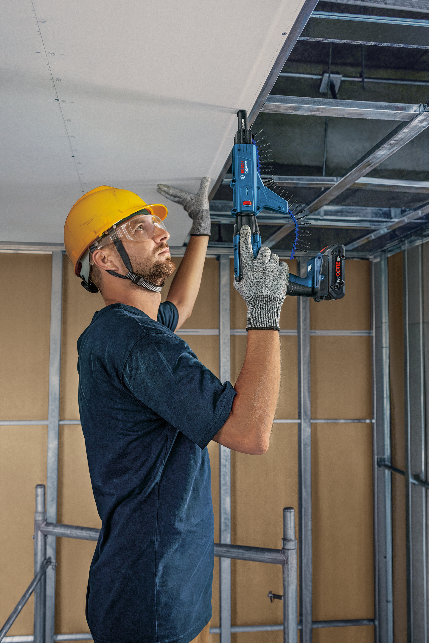 Akkuväliseinäruuvinväännin Bosch GTB 18V-45 2x4,0Ah ProCore L-Boxx